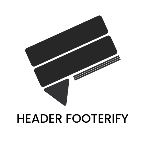 Header Footerify